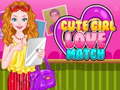 Гульня Cute Girl Love Match