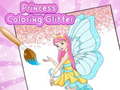 Гульня Princess Coloring Glitter