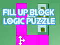 Гульня Fill Up Block Logic Puzzle