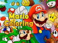 Гульня Mario Coloring