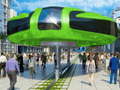 Гульня Gyroscopic Elevated Bus Simulator Public Transport