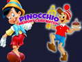 Гульня Pinocchio Memory card Match 
