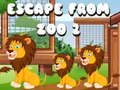 Гульня Escape From Zoo 2
