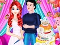 Гульня Mermaid Girl Wedding Cooking Cake