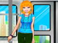 Гульня Barbie On The Train