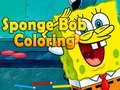 Гульня Sponge Bob Coloring