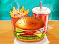 Гульня Happy Kids Burger Maker