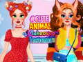 Гульня Cute Animal Makeover Transformation