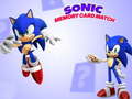 Гульня Sonic Memory card Match