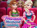 Гульня Princesses Weekend Activities