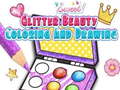 Гульня Glitter Beauty Coloring And Drawing