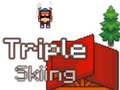 Гульня Triple Skiing 2D