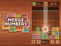 Гульня Merge Numbers Wooden Edition