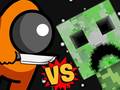 Гульня Among vs Creeper