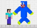 Гульня Noob Vs Blue Monster