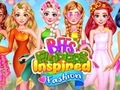 Гульня BFFs Flowers Inspired Fashion