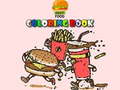 Гульня Fast Food Coloring Book