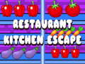 Гульня Restaurant Kitchen Escape