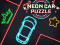 Гульня Neon Car Puzzle
