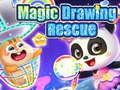 Гульня Panda Magic Drawing Rescue