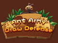 Гульня Ant Army Draw Defense 