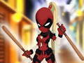 Гульня Deadpool Girl Dressup