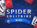 Гульня Spider Solitaire Blue
