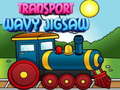 Гульня Transport Wavy Jigsaw