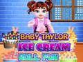 Гульня Baby Taylor Ice Cream Roll Fun