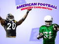 Гульня American Football Memory Card Match