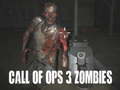 Гульня Call of Ops 3 Zombies