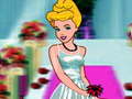Гульня Cinderella Wedding Dressup