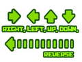 Гульня Right, left, up, down, reverse