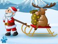 Гульня Funny Santa Jigsaw