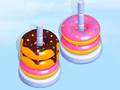Гульня Donut Sort Fun