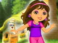 Гульня Dora in the garden