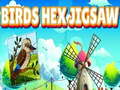 Гульня Birds Hex Jigsaw