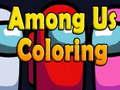 Гульня Among Us Coloring