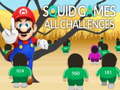 Гульня Squid All Challenges