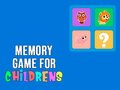 Гульня Memory Game for Childrens