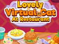 Гульня Lovely Virtual Cat At Restaurant