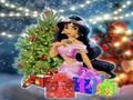 Гульня Jasmine | Aladdin Christmas Sweater Design