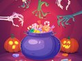 Гульня Cute Halloween Monsters