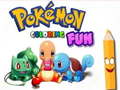 Гульня Pokemon Coloring Fun