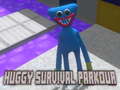 Гульня Huggy Survival Parkour