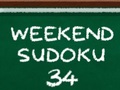 Гульня Weekend Sudoku 34