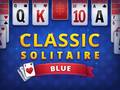 Гульня Classic Solitaire Blue