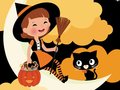 Гульня Little Witch Puzzle
