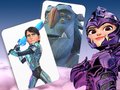 Гульня Trollhunters Rise of The Titans Card Match