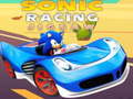 Гульня Sonic Racing Jigsaw